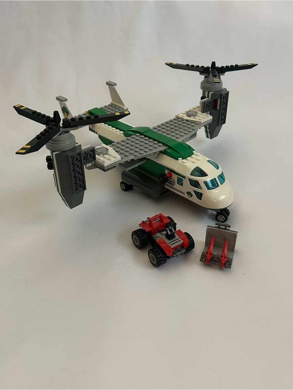 LEGO City Cargo Logging Heliplane (60021) INCOMPLETE Retired Set